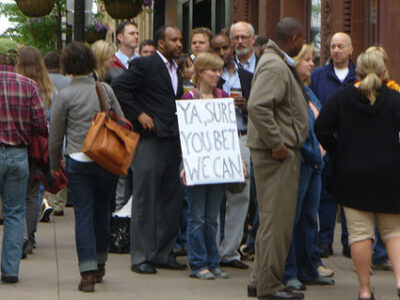 Obama Rally (Minnesota Style) Image